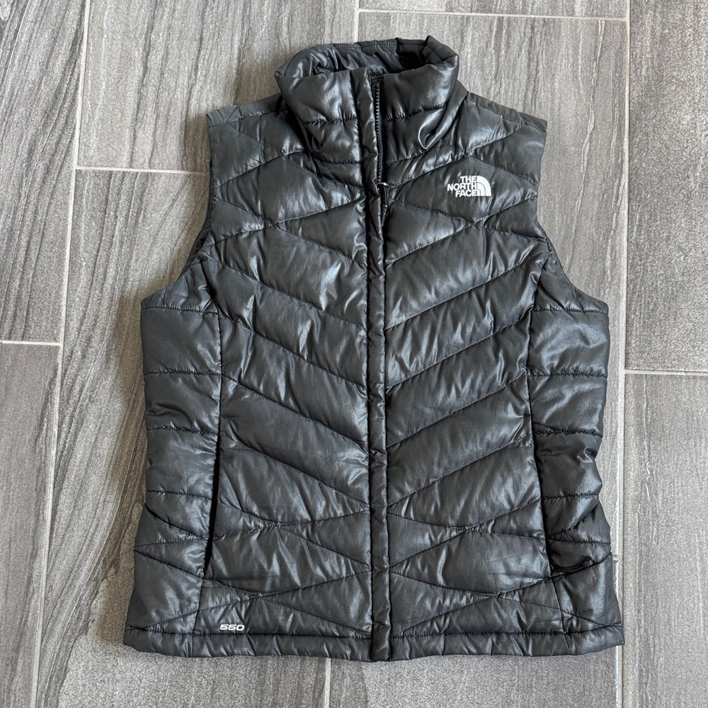 The North Face Black Quilted Vest